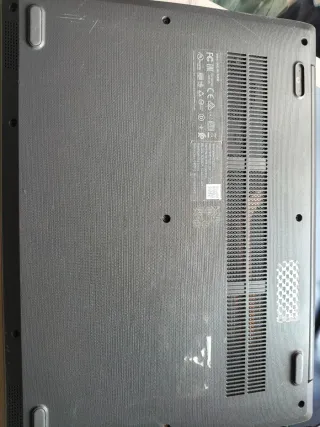 Portátil Lenovo Gris y Negro