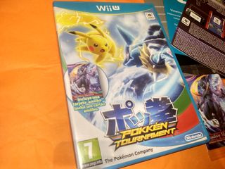 Pokkén Tournament Wii U + Carta Amiibo Mewtwo
