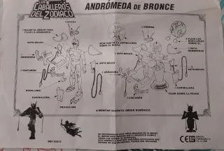 Caballeros del Zodíaco: Andrómeda de Bronce