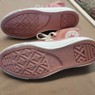 Zapatillas Converse Altas Rosas
