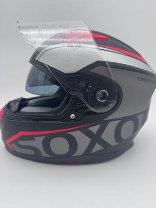 Casco Moto Integral Soxon ST-1000 Racing Red, L