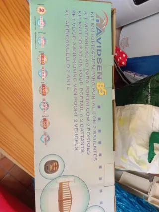 Kit motorización portal 2 batientes