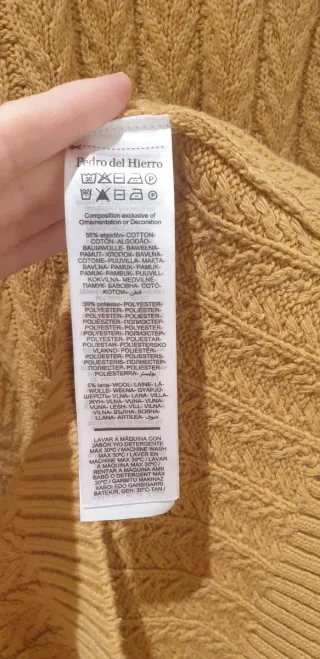 Rebajado 75%‼️Chaleco de punto con textura