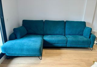 Chaiselongue Pedro Ortiz azul