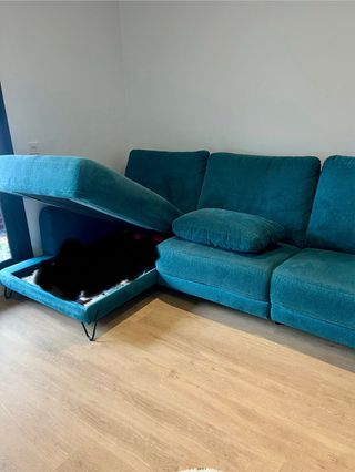 Chaiselongue Pedro Ortiz azul