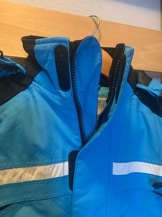 Conjunto de esquí azul y negro niño 10 años