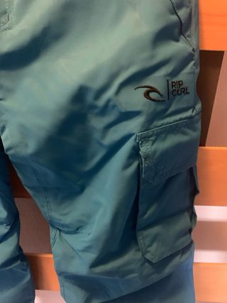 Conjunto de esquí azul y negro niño 10 años