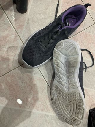 Scarpe sportive Lumberjack grigie e viola