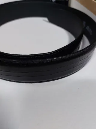 Cintura Lancetti Vera Pelle Nera