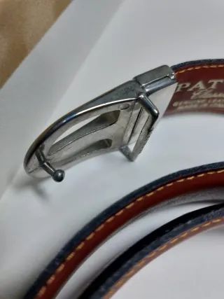 Cintura in pelle vintage donna