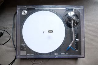 Par de Technics SL-1210 MK2 Tocadiscos Negro