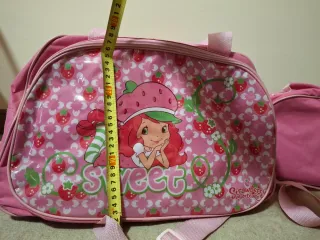 Conjunto bolsa viaje niña Strawberry Shortcake