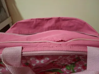 Conjunto bolsa viaje niña Strawberry Shortcake