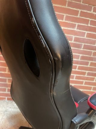 Silla Gaming GAME Negra y Roja