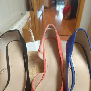 Lote 3 Zapatos Tacón H&M Talla 37