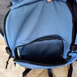 Mochila urbana 25L azul | Impermeable y cómoda