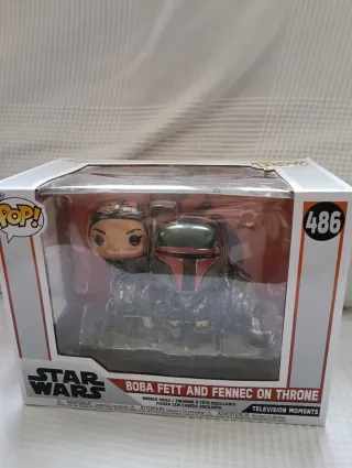 Funko Pop! Boba Fett y Fennec 486 Trono