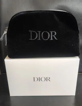 Neceser Dior Terciopelo Negro Nuevo