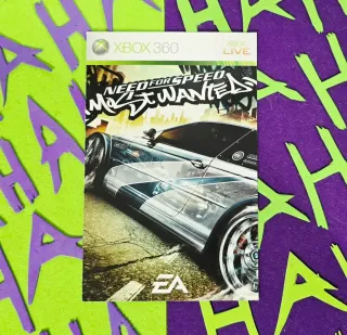 (SOLO MANUAL) NEED FOR SPEED MOST WANTED XBOX 360