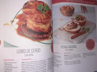 Lote de dos libros de cocina saludable