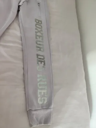 Conjunto deportivo Boxeur des Rues rosa y plata