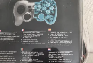 Logitech F710 Wireless Gamepad.  Mando juegos.