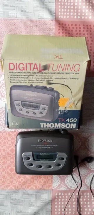 Radio Cassette Thomson TK450 Fm/Mw