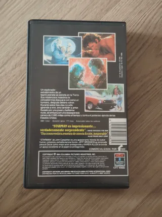 Starman VHS (El Hombre de las Estrellas)