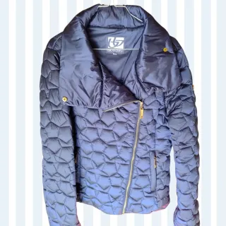 Giubbotto Byblos donna blu trapuntato