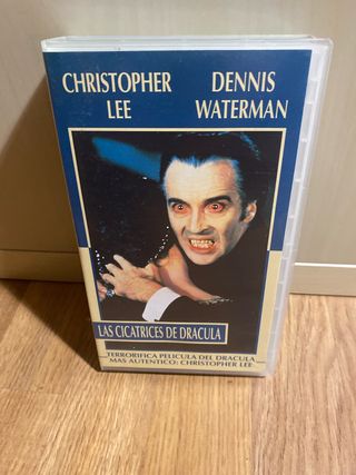 Las Cicatrices de Dracula VHS