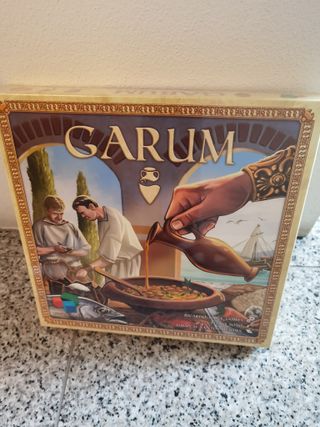 Garum - Jogo de Tabuleiro Novo