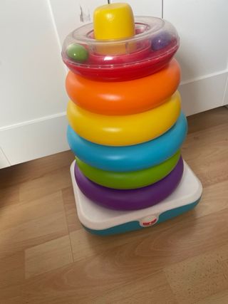 Lote Juguetes Bebé: Anillo, Bloques, Puzzles