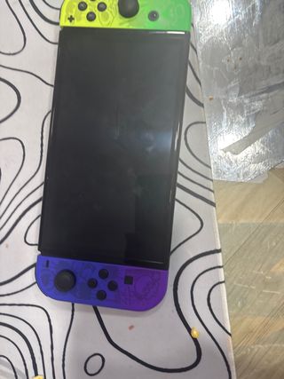 Nintendo Switch Joy-Con Morado y Verde