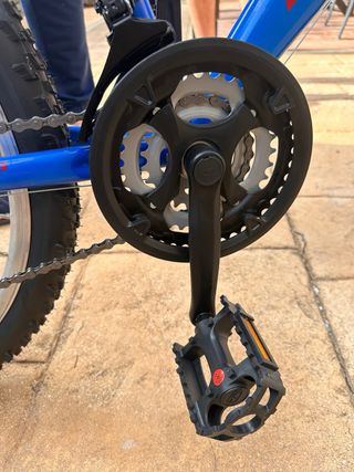 Bicicleta infantil azul