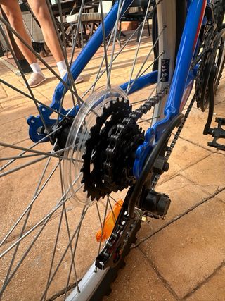 Bicicleta infantil azul