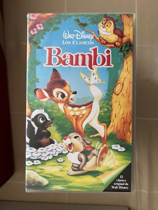 Cintas VHS Disney Clásicos