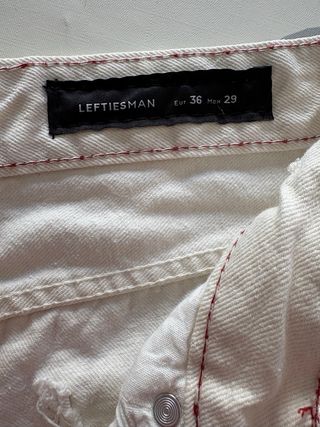 Pantalón beige hombre