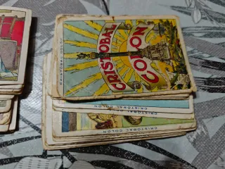 Lote 214 Cromos Cristóbal Colón Chocolate Juncosa