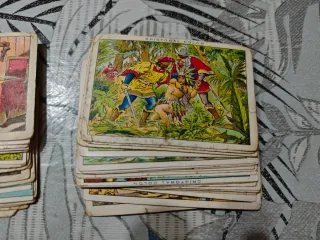 Lote 214 Cromos Cristóbal Colón Chocolate Juncosa