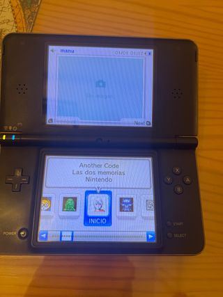 Nintendo DS XL Negra/Gris 4gb memoria
