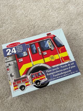 Puzzle Gigante Bomberos Melissa & Doug 24 Piezas