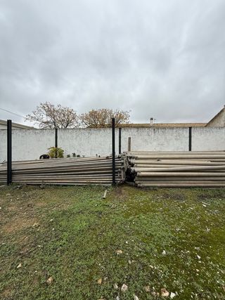 Tubos de riego metálicos