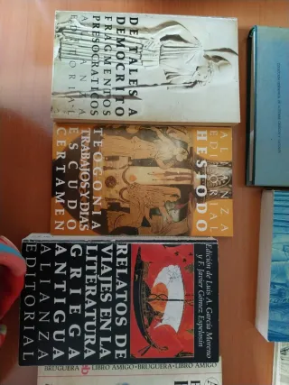 Clásicos de la literatura griega antigua