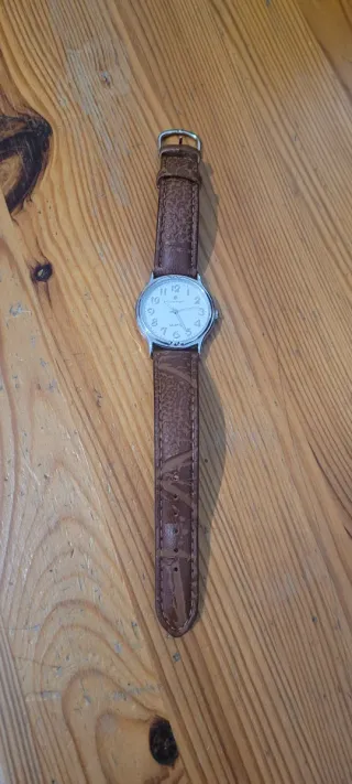 Reloj La Classique Correa Marrón y Plata