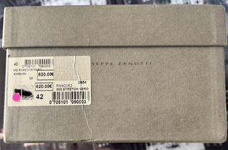 Zapatillas Giuseppe Zanotti Negras y Blancas