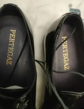 Zapatos de charol Pertegaz negros
