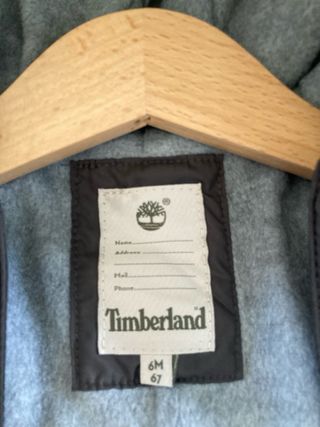 Buzo TIMBERLAND niño gris con capucha