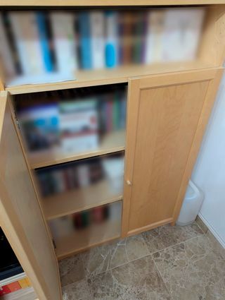 2 Librerías Billy/Oxberg Roble Ikea