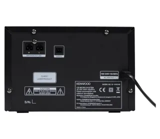 Microcadena Kenwood Negra