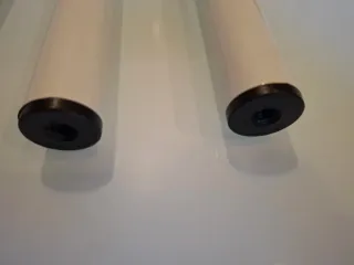 4 Patas Mesa Redondas Blancas 75cm